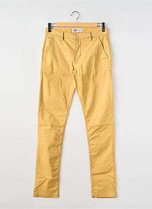 Pantalon chino stretch taille normale jaune LEE COOPER homme