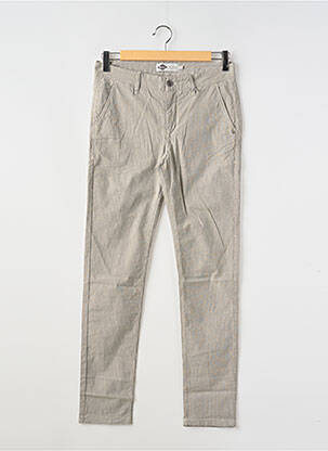 Pantalon chino stretch taille normale gris LEE COOPER homme