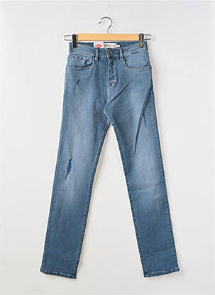 Pantalon slim stretch taille normale gris LEE COOPER homme