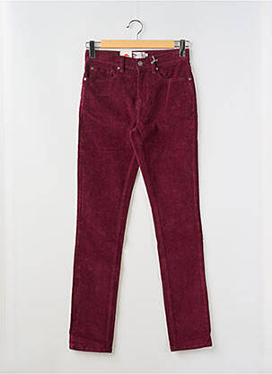 Pantalon droit stretch taille normale violet LEE COOPER homme