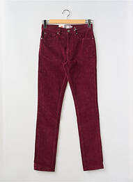 Pantalon droit tissage velours taille normale violet LEE COOPER homme
