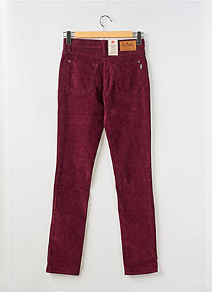 Pantalon droit stretch taille normale violet LEE COOPER homme