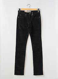 Pantalon droit tissage velours taille normale noir LEE COOPER homme
