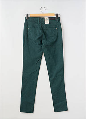 Pantalon slim broderie rivets taille normale vert LEE COOPER femme