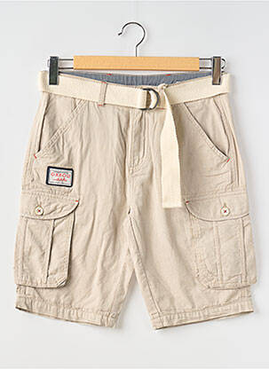 Bermuda stretch taille normale beige OXBOW homme