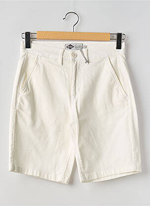 Bermuda stretch taille normale blanc LEE COOPER homme