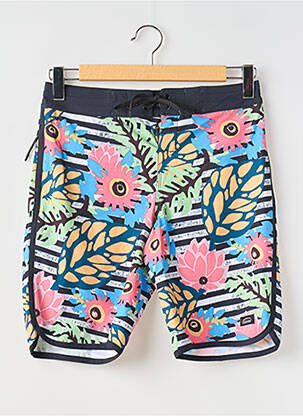 Short de bain imprimé fantaisie vert OXBOW homme
