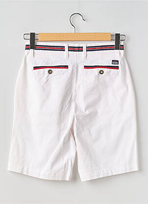 Bermuda stretch taille normale blanc LEE COOPER homme