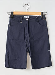 Bermuda bleu AGATHE & LOUISE pour femme seconde vue