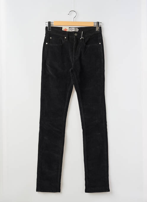 Pantalon droit tissage velours taille normale noir LEE COOPER homme