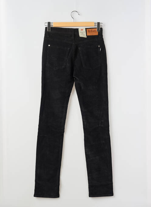 Pantalon droit tissage velours taille normale noir LEE COOPER homme