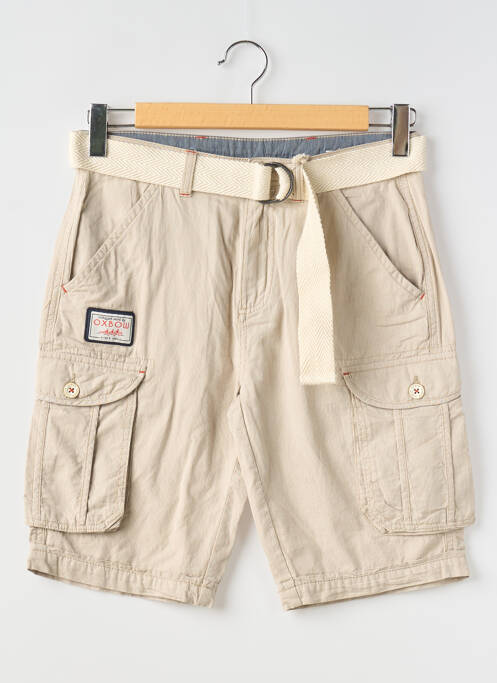 Bermuda stretch taille normale beige OXBOW homme