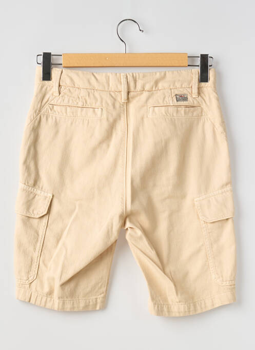 Bermuda stretch taille normale beige LEE COOPER homme