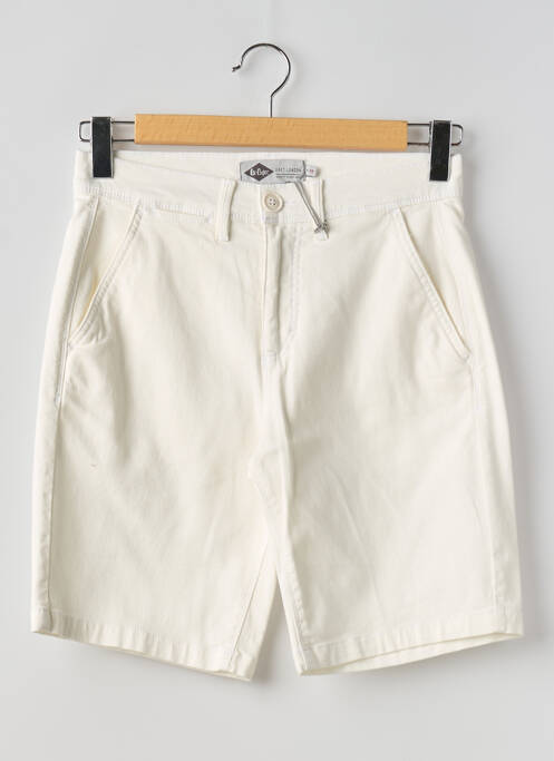 Bermuda blanc LEE COOPER pour homme