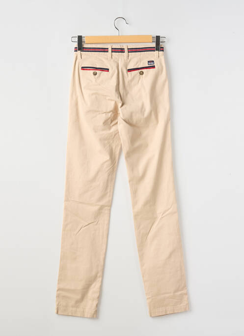 Pantalon chino beige LEE COOPER pour homme