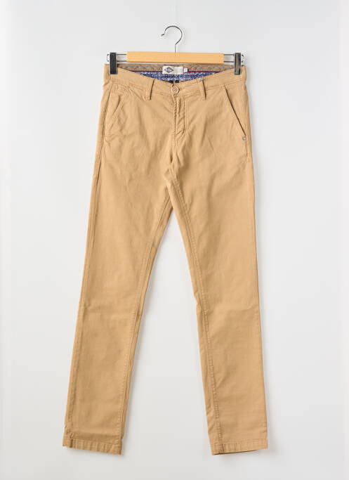 Pantalon chino beige LEE COOPER pour homme