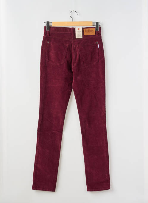 Pantalon droit violet LEE COOPER pour homme