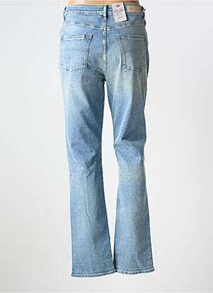 Jeans coupe droite broderie rivets taille haute bleu LEE COOPER femme