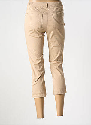 Pantacourt coupe droite taille normale beige AGATHE & LOUISE femme