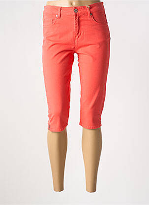 Corsaire stretch taille normale orange LEE COOPER femme