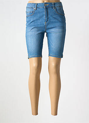 Bermuda coupe droite taille normale bleu LEE COOPER femme