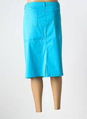 Jupe mi-longue bleu AGATHE & LOUISE pour femme seconde vue