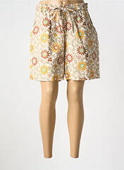 Short marron AGATHE & LOUISE pour femme seconde vue