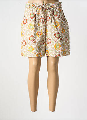 Short marron AGATHE & LOUISE pour femme