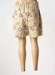 Short marron AGATHE & LOUISE pour femme seconde vue