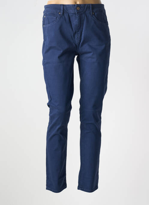 Pantalon slim broderie rivets taille normale bleu LEE COOPER femme