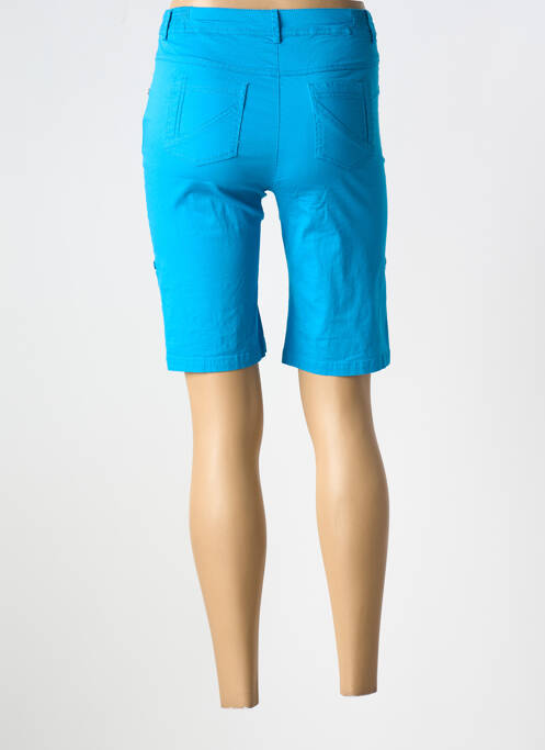 Bermuda bleu AGATHE & LOUISE pour femme