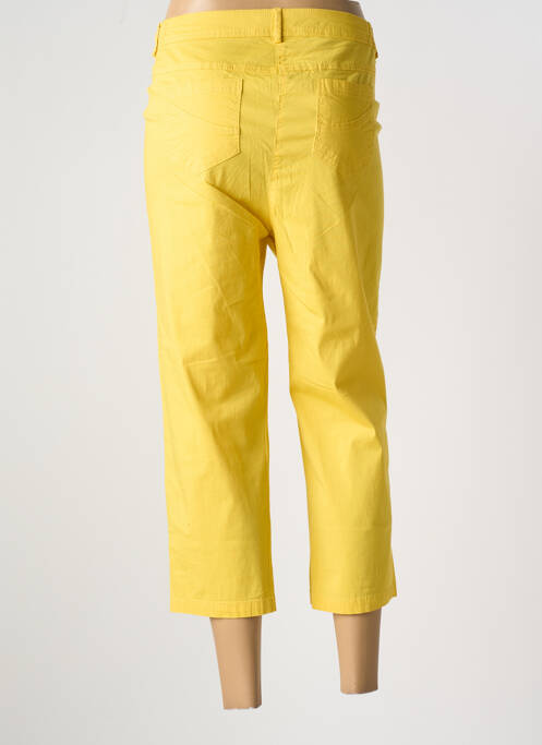 Pantacourt jaune AGATHE & LOUISE pour femme
