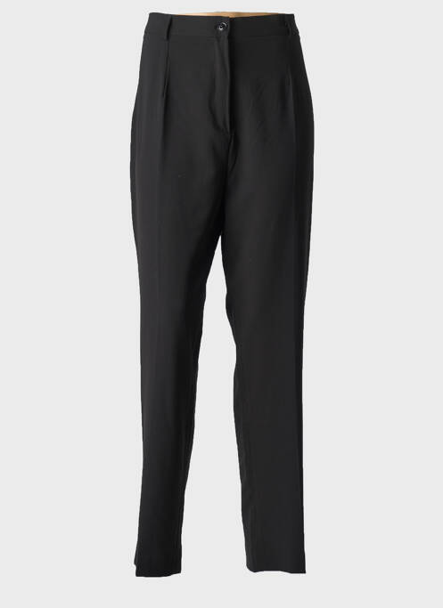 Pantalon droit noir MODE DE PARIS pour femme