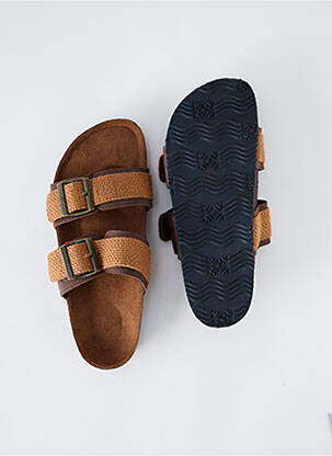 Mules/sabots voute plantaire talon plat jusqu'à 3cm marron OXBOW femme