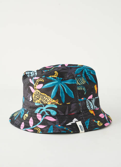 Chapeau imprimé fantaisie noir OXBOW homme