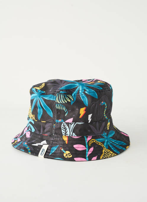 Chapeau imprimé fantaisie noir OXBOW homme