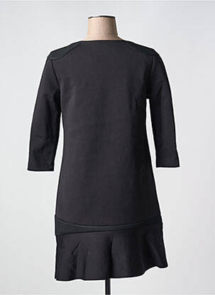 Robe mi-longue manches 3/4 manches 3/4 noir COP COPINE femme