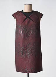 Robe courte sans manche sans manche rouge COP COPINE femme
