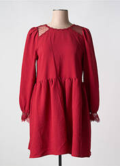 Robe courte rouge CHERRY PARIS pour femme seconde vue