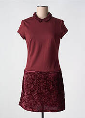 Robe courte violet NAF NAF pour femme seconde vue