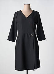 Robe mi-longue noir LILI & CAROLINE pour femme seconde vue