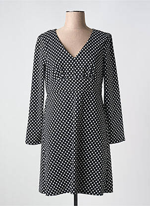 Robe mi-longue noir NAF NAF pour femme