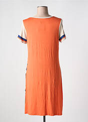 Robe mi-longue orange LILI & CAROLINE pour femme seconde vue