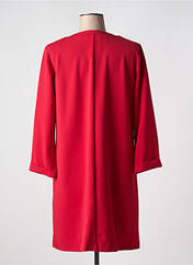 Robe mi-longue rouge LIL PARIS pour femme seconde vue