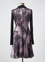 Robe mi-longue violet DECA pour femme seconde vue