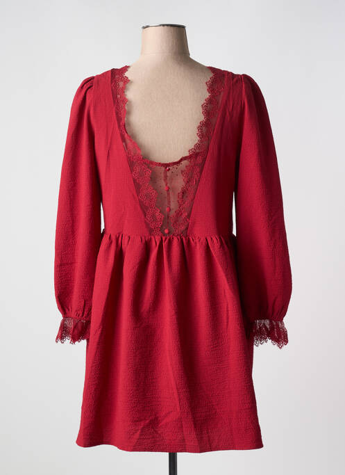 Robe courte rouge CHERRY PARIS pour femme