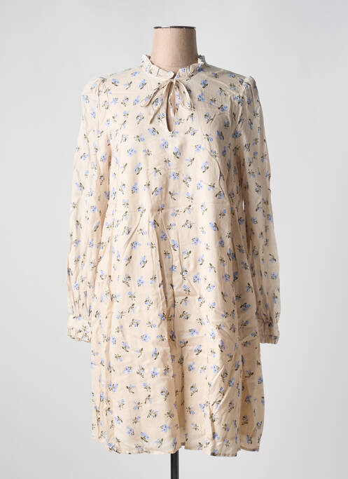 Robe mi-longue beige B.YOUNG pour femme