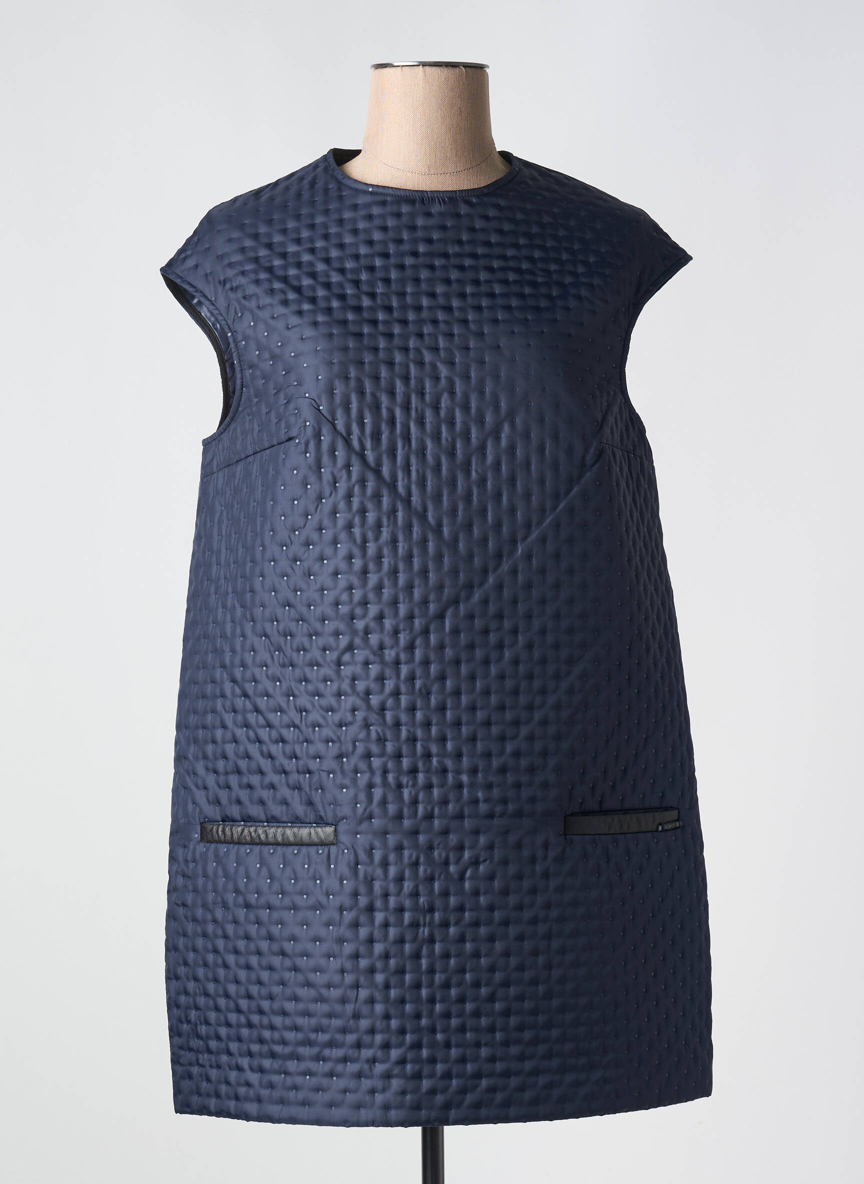 Robe Longue Robe Cop Copine Bleu Longue Plissée Robe Bleue Cop