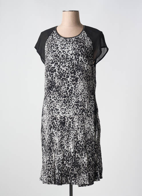 Robe mi-longue gris ET COMPAGNIE pour femme