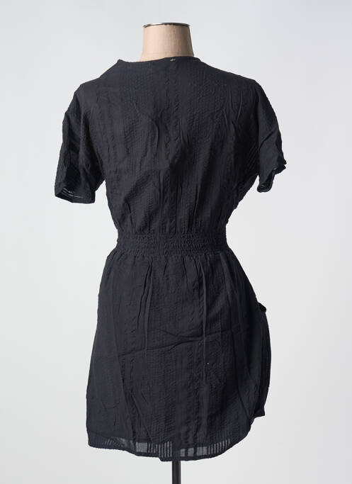 Robe mi-longue noir BIZANCE pour femme